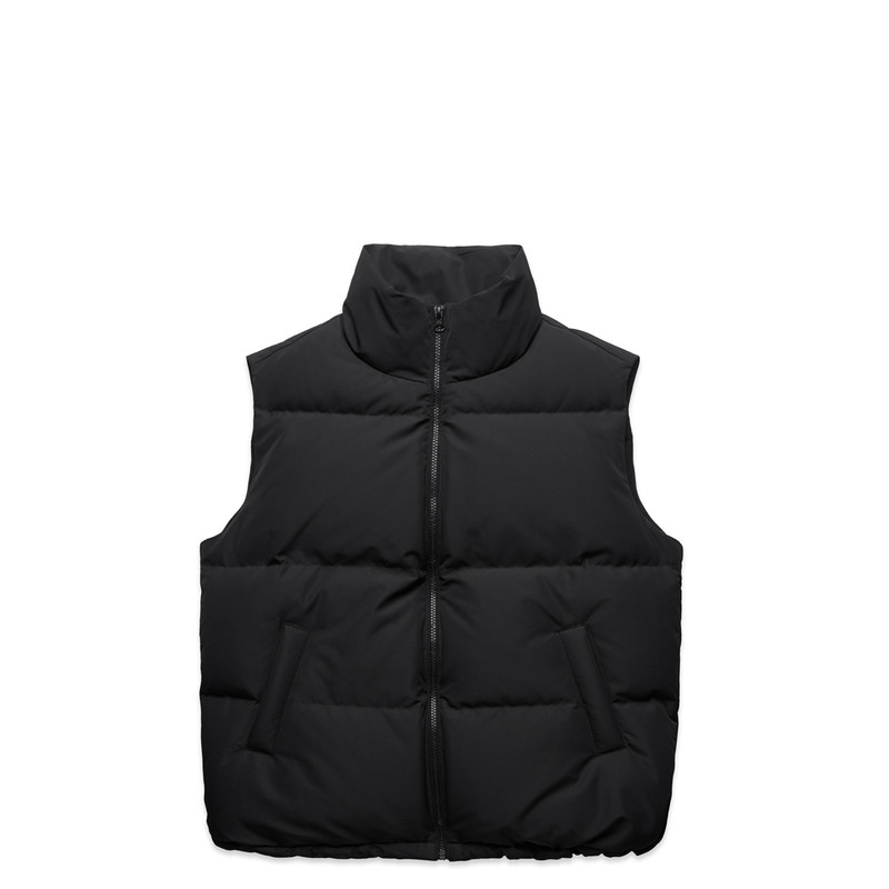 Women's Puffer Vest in Black