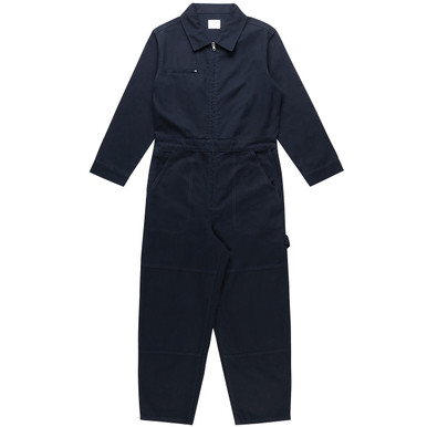 Women's Canvas Coveralls in Navy