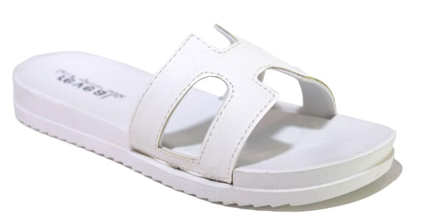 Women’s Slides & Flip-flops LLE-9160 in White