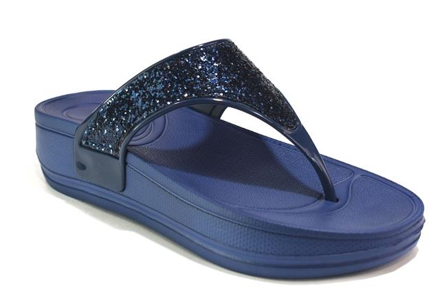 Women’s Slides & Flip-flops LLE-9163 in Navy