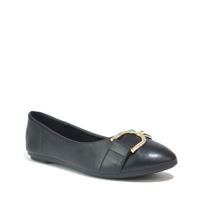 Women’s Flats LSH-9059 in Black PU