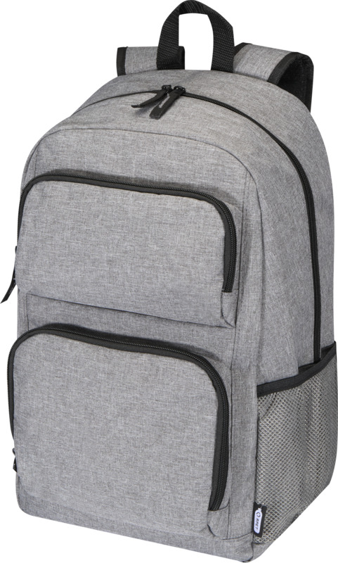 Graphite Deluxe 15" laptop backpack 20L in Heather grey