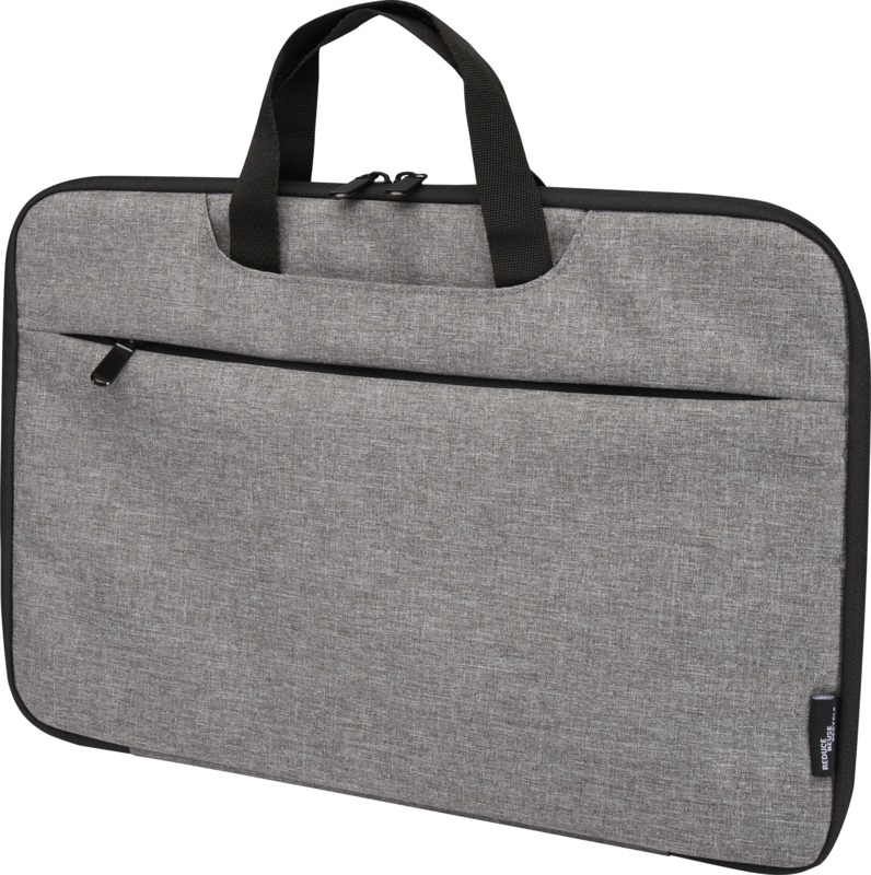Libra 14” 2-in-1 GRS recycled laptop case 3L in Heather grey
